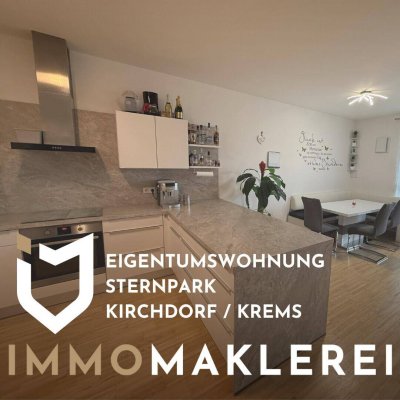 EIGENTUMSWOHNUNG IM STERNPARK KIRCHDORF / KREMSKOMFORTABLES WOHNEN IN RUHIGER LAGE MIT TOP-INFRASTRUKTUR