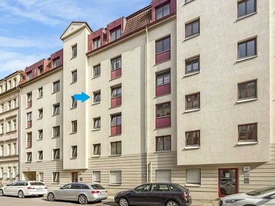 Bezugsfrei und möbliert!Zentrumsnah mit Balkon, Blick ins Grüne & eigenem Stellplatz in ruhiger Lage