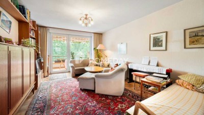 Erbbaurecht: Großzügige 4-Zimmer-Wohnung mit Loggia, Aufzug und Stellplatz