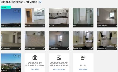 Attraktive 1,5-Zimmer-Wohnung mit gehobener Innenausstattung mit Balkon und Einbauküche in Pforzheim
