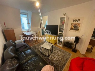 Tauschwohnung: Romantische 1,5 Zimmer Wohnung mit Balkon gegen Größere