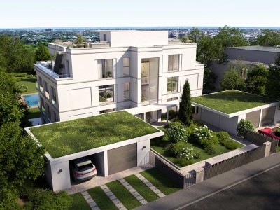 Gartengeschoss VILLA GLUCK - Außergewöhnliches Neubauprojekt im Komponistenviertel Wiesbaden