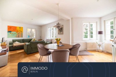 � Familien Traum in Grüner Oase - hochwertig sanierte 6 Zimmer Wohnung mit Privat Garten