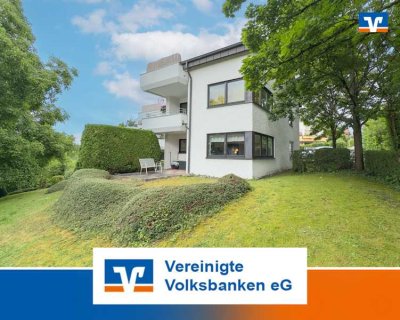 Tolle 2,5 Zimmer EG Wohnung mit Sonnenterrasse und AAP - Sofort Frei