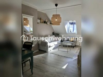 Tauschwohnung: Biete 40qm, 2ZKB Altbau DG, Bremen Findorff