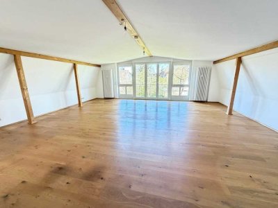 ***Loft-artige***  2,5-Zimmer-Mansardenwohnung  ***absolut ruhige Lage***