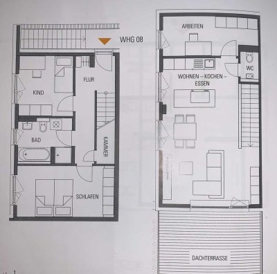 Neuwertige 4-Zimmer-Wohnung mit Dachterrasse und Einbauküche in Ingolstadt
