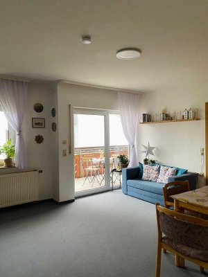Schöne 2-Zimmer-Wohnung mit Balkon und Einbauküche in Fichtenberg
