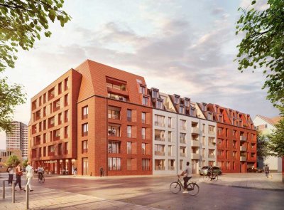 Erstbezug: 2-Zimmer Wohnung im 4. OG mit Loggia im Eleonorenhof