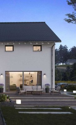 Doppelhaushälfte mit Südgarten