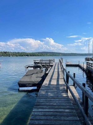 Immobilie mit Wassergrundstück - Rarität direkt am Starnberger See