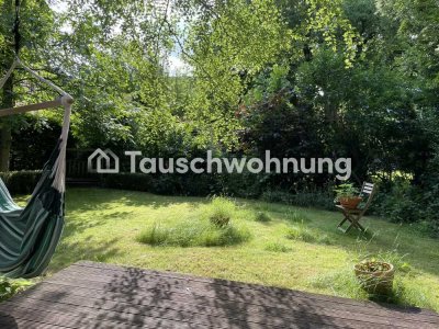 Tauschwohnung: 3-Zimmer Altbauwohnung mit eigenem Garten