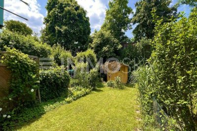 Wohnen und wohlfühlen: 3-Zimmer mit Garten und Hobbyraum!