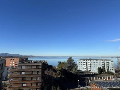 Lochau: Exklusive Dachwohnung mit Seeblick und zwei Balkonen