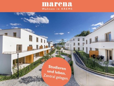 marena - Wohnen in Krems: 2-Zimmer-Wohnung mit sonniger Terrasse