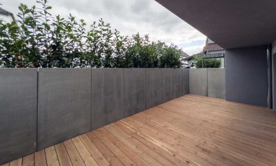 Moderne 2-Zimmer-Souterrain-Wohnung mit Terrasse (Erstbezug nach Sanierung)