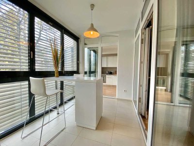 Möblierte, moderne 2-Zi.-Wohnung in Bogenhausen, ruhig & ideal geschnitten, sehr gut angebunden