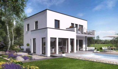Einfamilienhaus mit Übereck-Erker