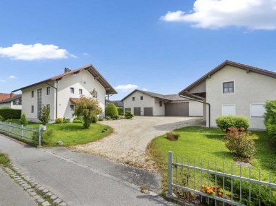 Gepflegtes Haus mit Nebengebäuden und Garagen - die ideale Kombination für Wohnen & Gewerbe!