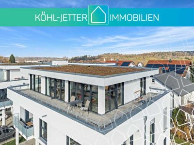 Exklusive, moderne Penthouse-Wohnung mit sonniger Dachterrasse in Balingen-Frommern!