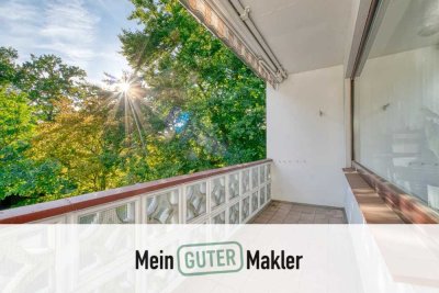 Sonnenplatz in Horn-Lehe: 3-Zimmer-Wohnung mit Südwest-Balkon und Garage zentraler Lage