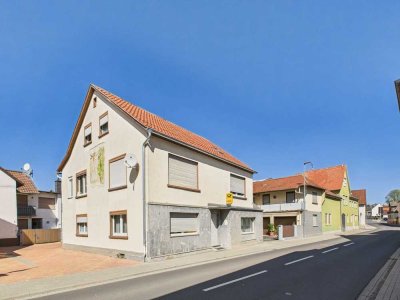 Attraktive Kapitalanlage - WGH mit 5 Wohn- & 1 Gewerbeeinheiten in zentraler Lage von Ober-Wöllstadt