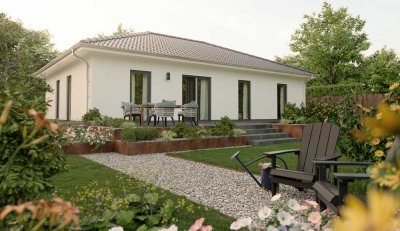 Modernes Wohnen auf einer Ebene: Bungalow 110 mit sonnigem Grundstück