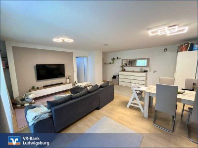Charmante Zweizimmer-Wohnung mit Gartenanteil