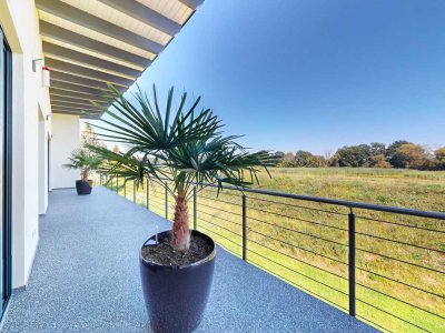 Neuwertiges Wohnhaus mit Pension und Wasserblick am Oder-Neiße-Radweg