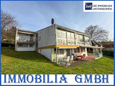 PANORAMA BLICK - Freistehendes Einfamilienhaus mit großem Garten in Großbundenbach