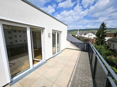 Bingen-Stadt - 4ZKB Neubau-Wohnung mit Dachterrasse und hoher Energieeffizienz (KfW40)