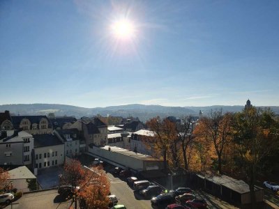 Schöne, helle 2-Zimmer Wohnung mit tollem Ausblick im Zentrum von Plauen