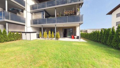 Exklusive 2-Zimmerwohnung mit Garten, Whirlpool, Terrasse &amp; Top-Lage nahe Salzburg in Eggelsberg