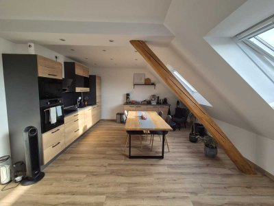 Single Dachgeschosswohnung in Köwerich