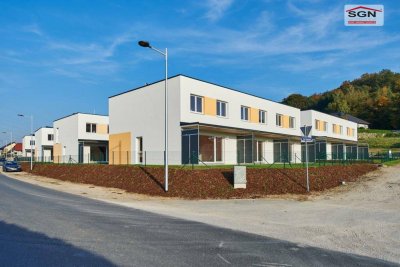 Gefördertes 4-Zimmer Reihenhaus mit Miete-Kaufoption u. 2 PKW-Stellplätze ab August in Wieselburg zu vermieten!