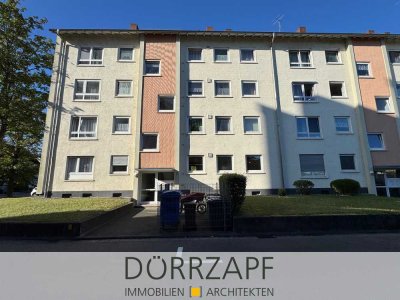 Germersheim: sehr schöne, zentral gelegene 3 ZKB ETW mit Balkon und Blick ins Grüne