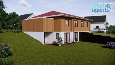 Zahlen erst nach Übergabe – Moderne Doppelhaushälfte mit Garten &amp; Carport (H-B1)