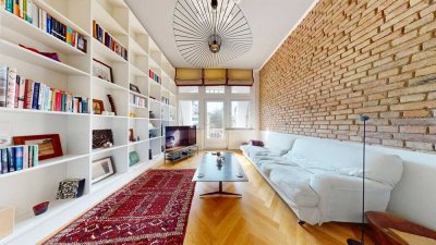 Elegante Drei-Zimmer-Altbauwohnung in ruhiger und begehrter Wohnlage