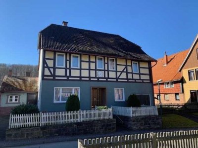 Historisches Fachwerkhaus mit Blick in die schöne Natur!