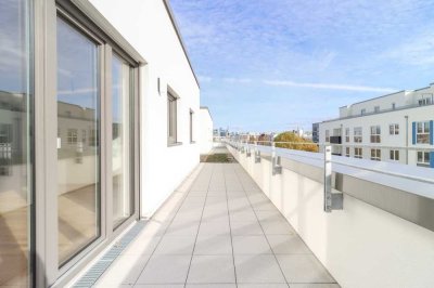 *ERSTBEZUG* Lichtdurchflutetes Penthouse mit großzügiger Dachterrasse und modernem Wohnambiente