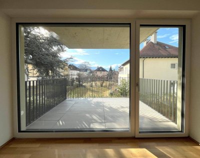 2-Zimmer-Neubau mit Nordkettenblick im grünen Pradl