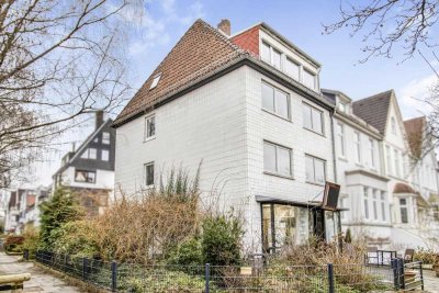 Helle Zwei-Zimmer-Wohnung mit großem Balkon in Bremen - Schwachhausen