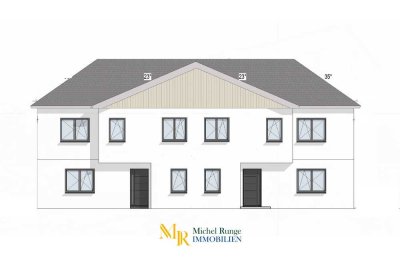 NEUBAU:Großzügige u. hochmoderne DHH in zentraler und ruhiger Lage – perfekt für Familien
