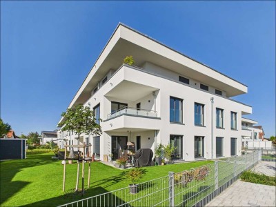 Erstbezug! Moderne 3 Zimmer Wohnung mit offener EBK und Balkon in Niedernberg