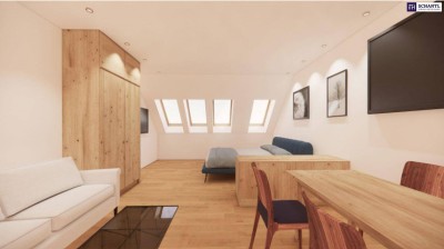 Kompakt. Modern. Wertbeständig - Schlüsselfertige Dachgeschosswohnung - unweit des Wiener Hauptbahnhofs