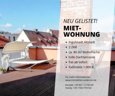 Frei ab sofort! 2-ZKB mit Dachterrasse in der Altstadt!