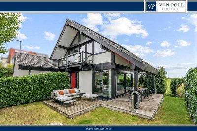 * Fachwerk trifft Moderne: Neuwertiges und energieeffizientes Einfamilienhaus in idyllischer Lage *