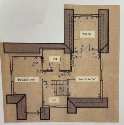 Gemütliche Dachgeschosswohnung