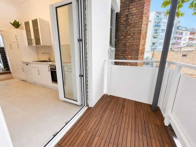 Modernisierte 3-Zimmer-Wohnung mit Balkon, Einbauküche & Tageslichtbad