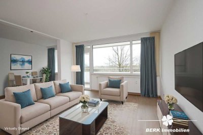 BERK Immobilien – Frisch renovierte 1,5-Zimmerwohnung mit Balkon in Hattersheim